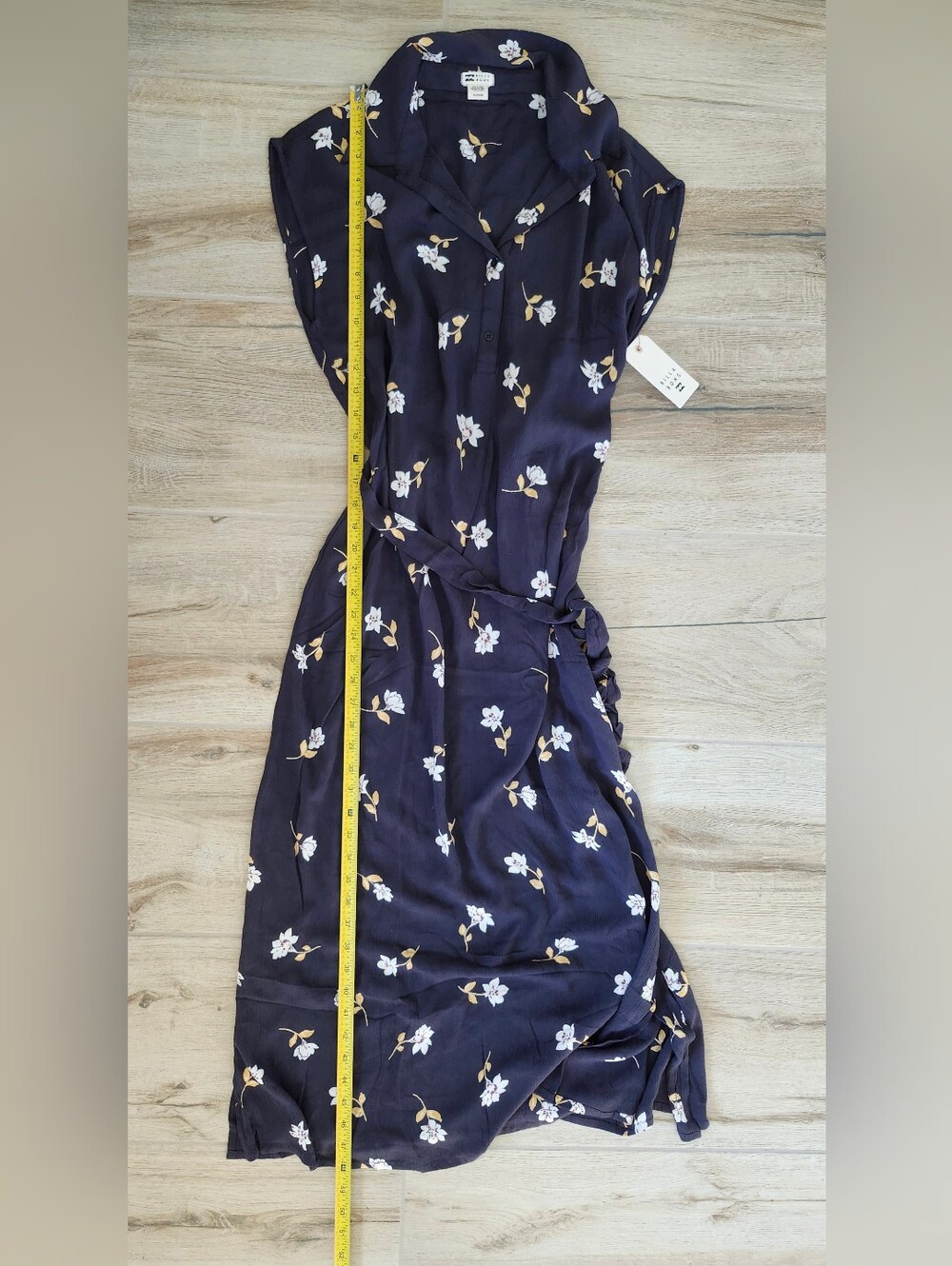 Billabong Lovely Ways Floral Maxi Dress Women's Size XL